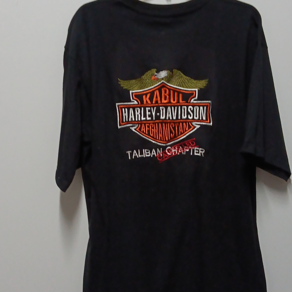 NWOT Harley Davidson  Afghanistan chapter shirt